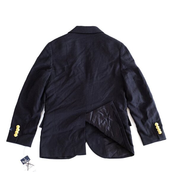 Polo Ralph Lauren The Iconic Doeskin Blazer Little Boys' Navy $475 - Size 8Y New - Picture 5 of 11